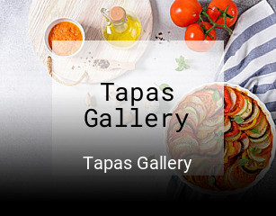 Tapas Gallery reserva de mesa