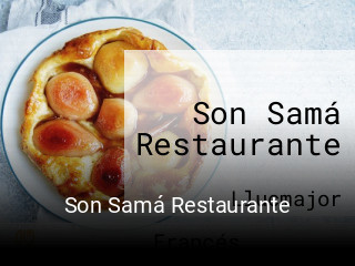 Son Samá Restaurante reserva de mesa