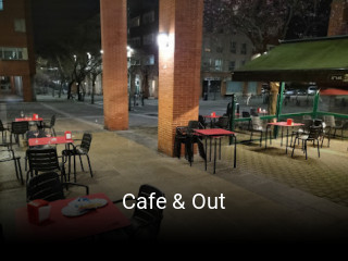Cafe & Out reserva de mesa