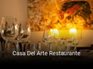 Casa Del Arte Restaurante reservar mesa