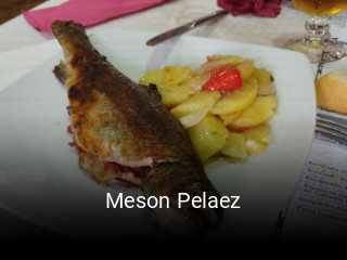 Reserve ahora una mesa en Meson Pelaez