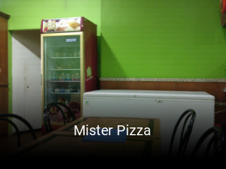 Mister Pizza reservar mesa