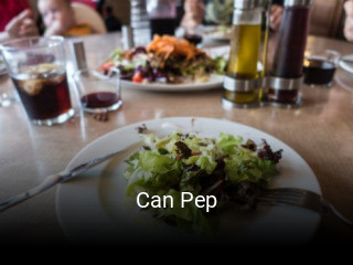 Can Pep reservar mesa