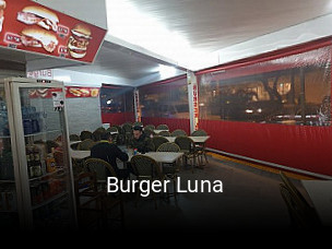 Burger Luna reservar en línea