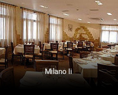 Milano Ii reserva de mesa
