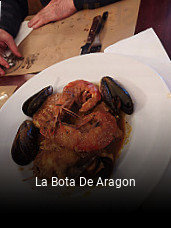 Reserve ahora una mesa en La Bota De Aragon