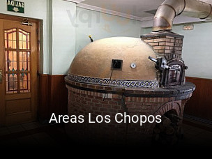 Areas Los Chopos reservar en línea