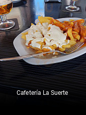 Cafetería La Suerte reserva de mesa