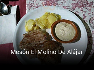 Mesón El Molino De Alájar reservar mesa