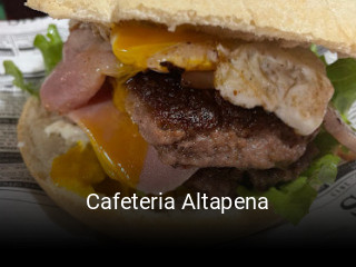 Cafeteria Altapena reservar en línea