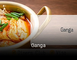 Reserve ahora una mesa en Ganga