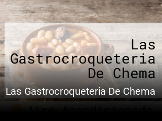 Reserve ahora una mesa en Las Gastrocroqueteria De Chema