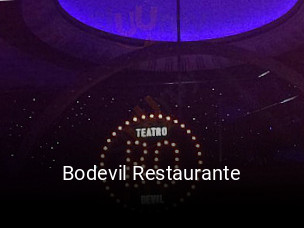 Bodevil Restaurante reserva de mesa
