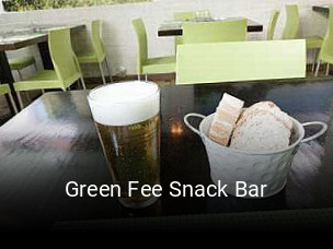 Green Fee Snack Bar reserva