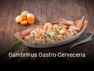 Gambrinus Gastro Cerveceria reservar mesa