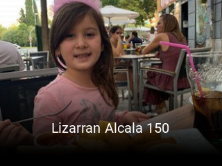 Lizarran Alcala 150 reservar mesa