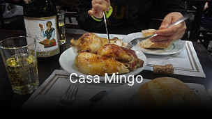 Casa Mingo reservar mesa