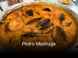Pedro Madruga reservar mesa
