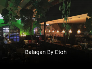 Reserve ahora una mesa en Balagan By Etoh