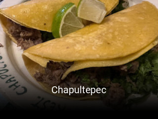 Chapultepec reservar mesa