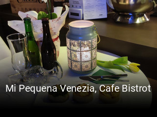 Reserve ahora una mesa en Mi Pequena Venezia, Cafe Bistrot