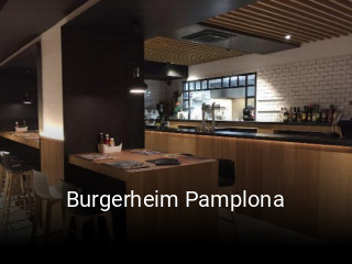 Burgerheim Pamplona reservar en línea