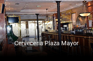Cerveceria Plaza Mayor reservar mesa