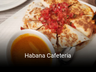 Habana Cafeteria reservar mesa