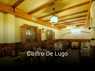 Castro De Lugo reservar mesa