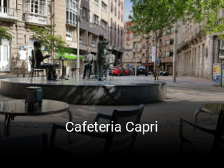 Cafeteria Capri reservar mesa
