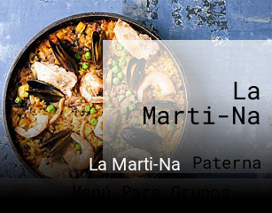 Reserve ahora una mesa en La Marti-Na