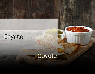 Coyote reservar mesa