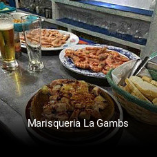 Reserve ahora una mesa en Marisqueria La Gambs