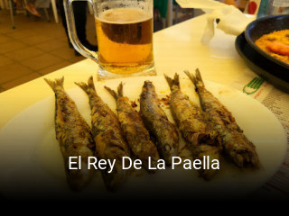 Reserve ahora una mesa en El Rey De La Paella