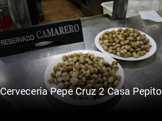 Cerveceria Pepe Cruz 2 Casa Pepito reserva de mesa