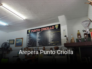 Reserve ahora una mesa en Arepera Punto Criolla