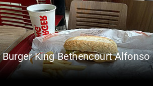 Reserve ahora una mesa en Burger King Bethencourt Alfonso
