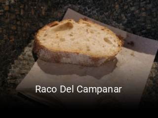 Reserve ahora una mesa en Raco Del Campanar