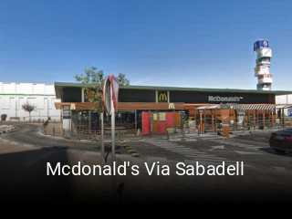 Mcdonald's Via Sabadell reserva