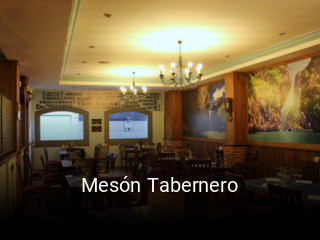 Mesón Tabernero reservar mesa