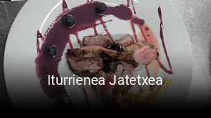 Reserve ahora una mesa en Iturrienea Jatetxea