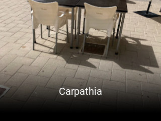 Reserve ahora una mesa en Carpathia