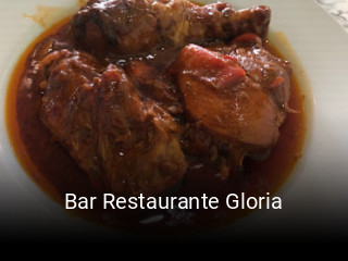 Bar Restaurante Gloria reservar mesa