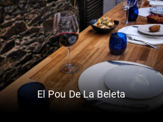 Reserve ahora una mesa en El Pou De La Beleta