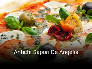 Reserve ahora una mesa en Antichi Sapori De Angelis