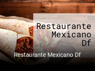 Restaurante Mexicano Df reservar mesa