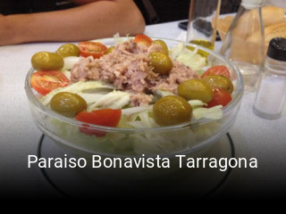Paraiso Bonavista Tarragona reserva de mesa