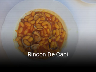 Reserve ahora una mesa en Rincon De Capi