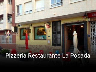 Reserve ahora una mesa en Pizzería Restaurante La Posada