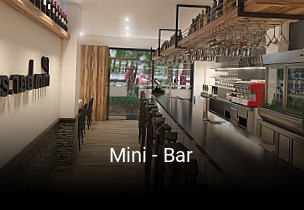 Mini - Bar reserva de mesa